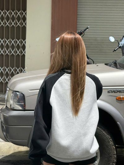 Áo Sweater Humou Grey Black 26