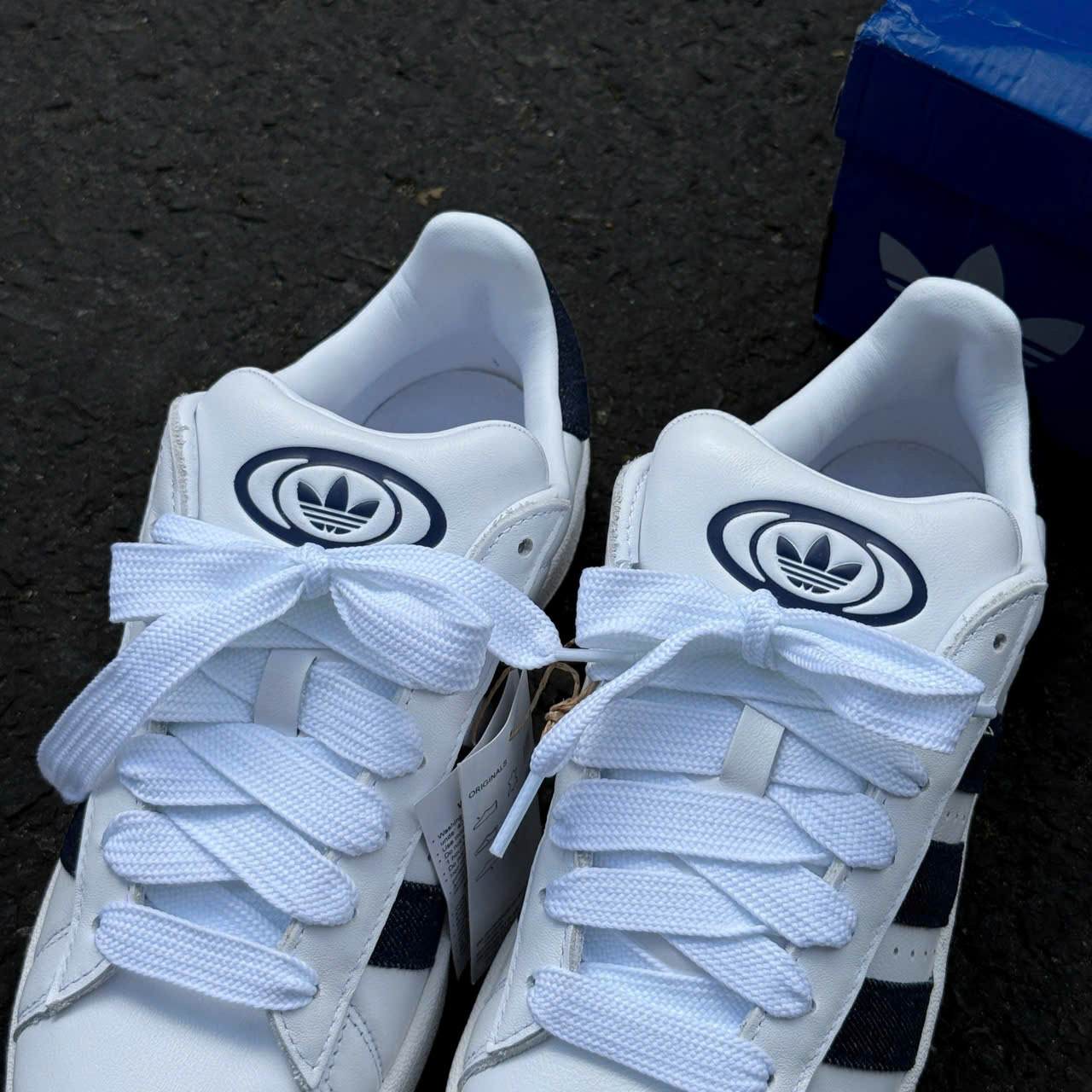 Giày Adidas Campus 00S White Denim 26 Giày Adidas Campus 00S White Denim 26