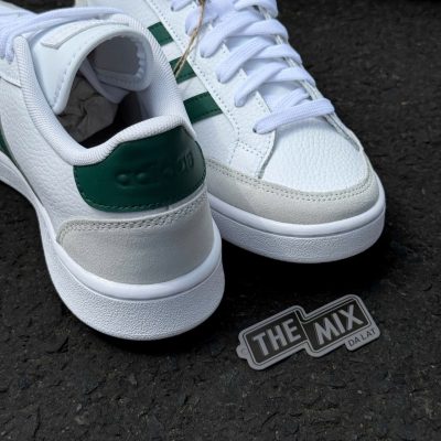 Giày Adidas Grand Court SE White Green 26