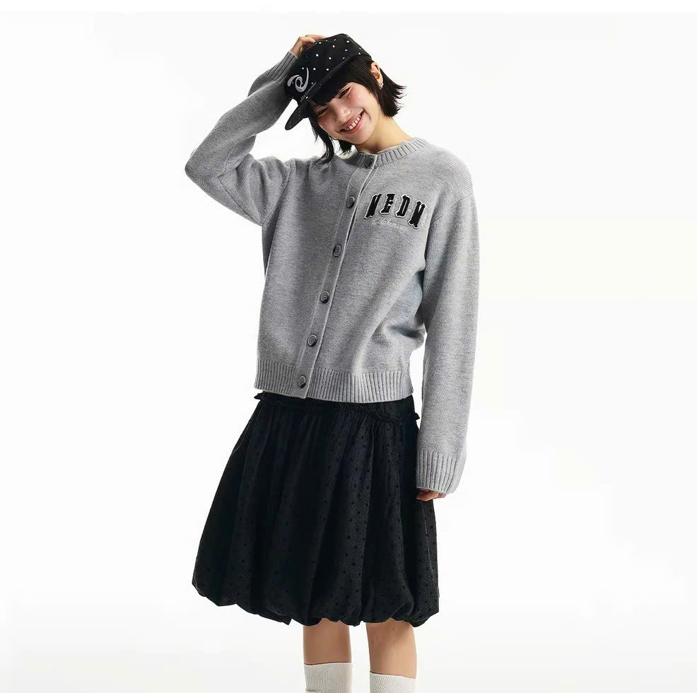 Áo Cardigan MEDM Grey 26