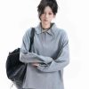 Áo Long Tee Eight Island Black/ Grey 26