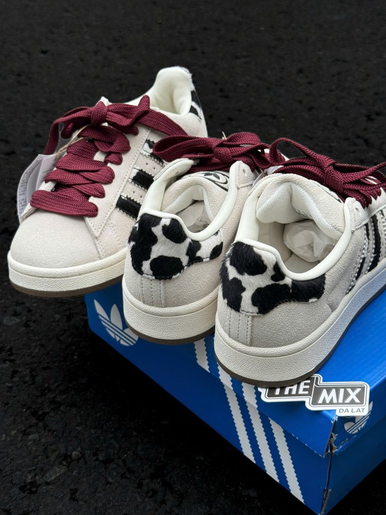 Giày Adidas Campus 00S Off White Core Black 26