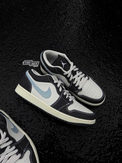 Giày Jordan 1 Low SE “Black Light Armory Blue” 26