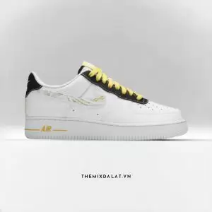 Giày Nike Air Force 1 07 LV8 White/Saturn Gold