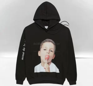 Áo Hoodie ADLV Baby Face Black Candy