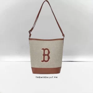Túi Basic Big Logo Canvas Bucket Bag Boston Red Sox