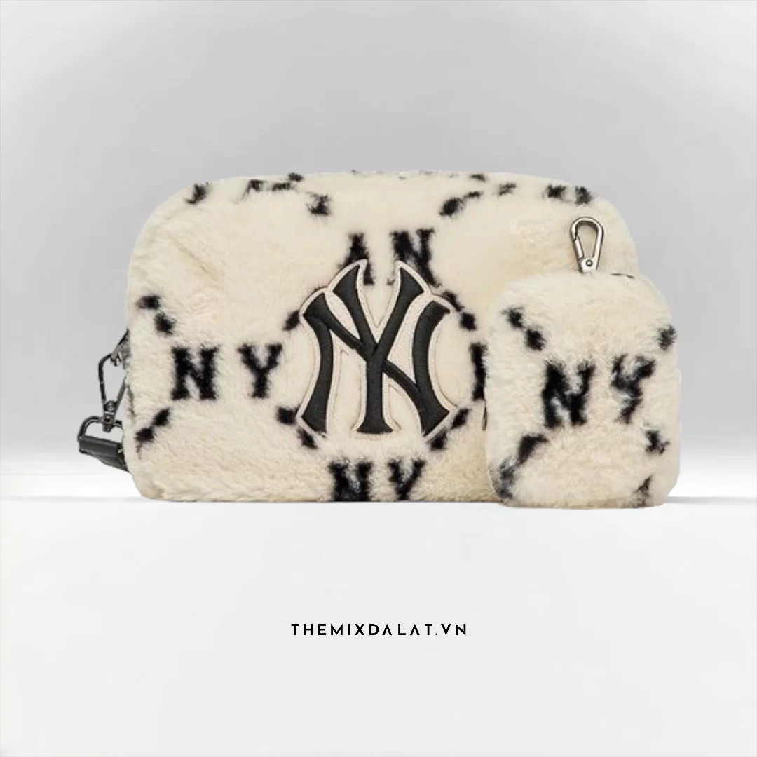 Túi Đeo Chéo MLB Dia Monogram Fur Cross Bag New York Yankees