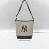 Túi Xách MLB Basic Big Logo Canvas Bucket Bag