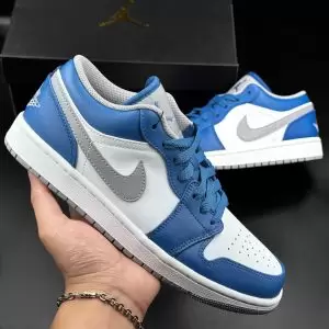 Giày Jordan 1 Low True Blue
