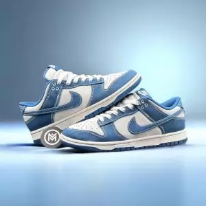 Giày Nike Dunk Low Industrial Blue Sashiko