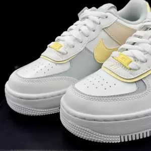 giày Nike Air Force 1 Low Shadow Sail Light Silver Citron Tint