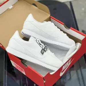 Giày Nike Cortez Basic SL Triple White