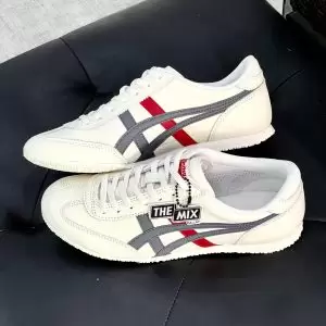 Giày Onitsuka Tiger Machu Racer Cream Black Red