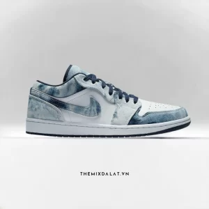 Giày Nike Air Jordan 1 Low Washed Denim