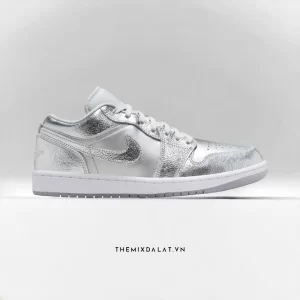 Giày Nike Air Jordan 1 Low SE Metallic Silver