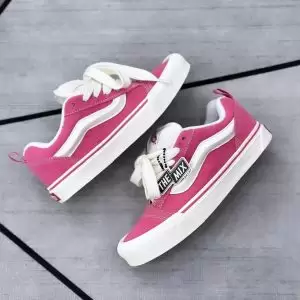 Giày Vans Knu Skool Retro Pink True White