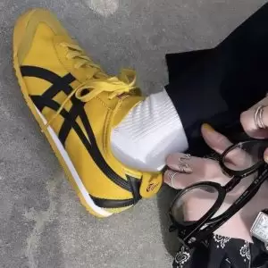 Giày Onitsuka Tiger Mexico 66 Black Yellow