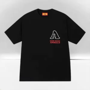 Tee AFGK Logo Sticker Black