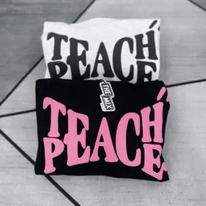 Áo Hoodie Teach Peach Basic Logo